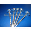 umbrella head iron roofing nails with galvanized factory